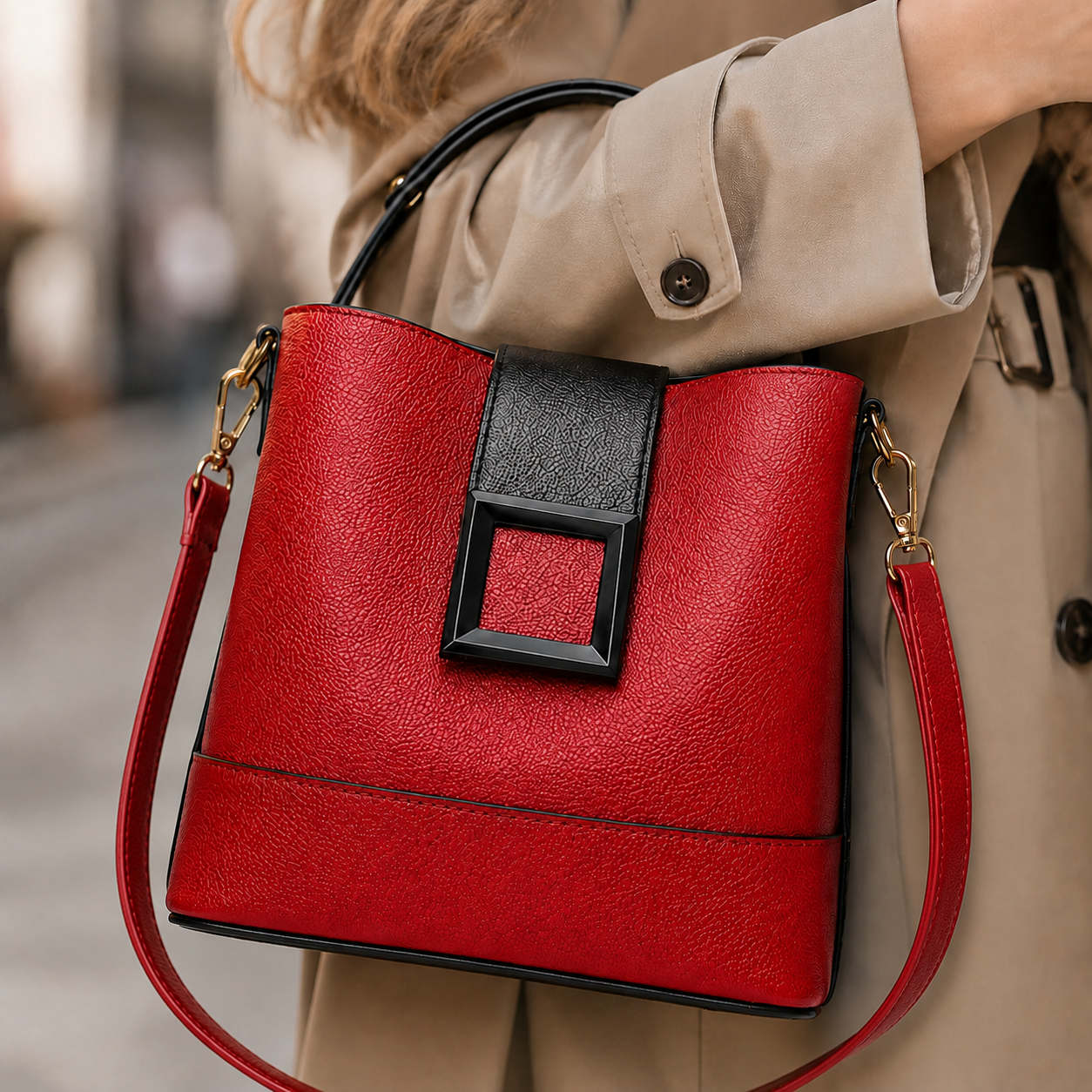 Elara Leather Handbag