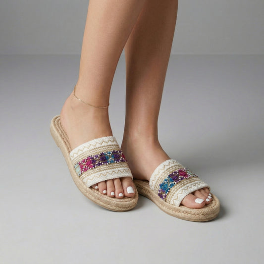 Lucia Woven Flats