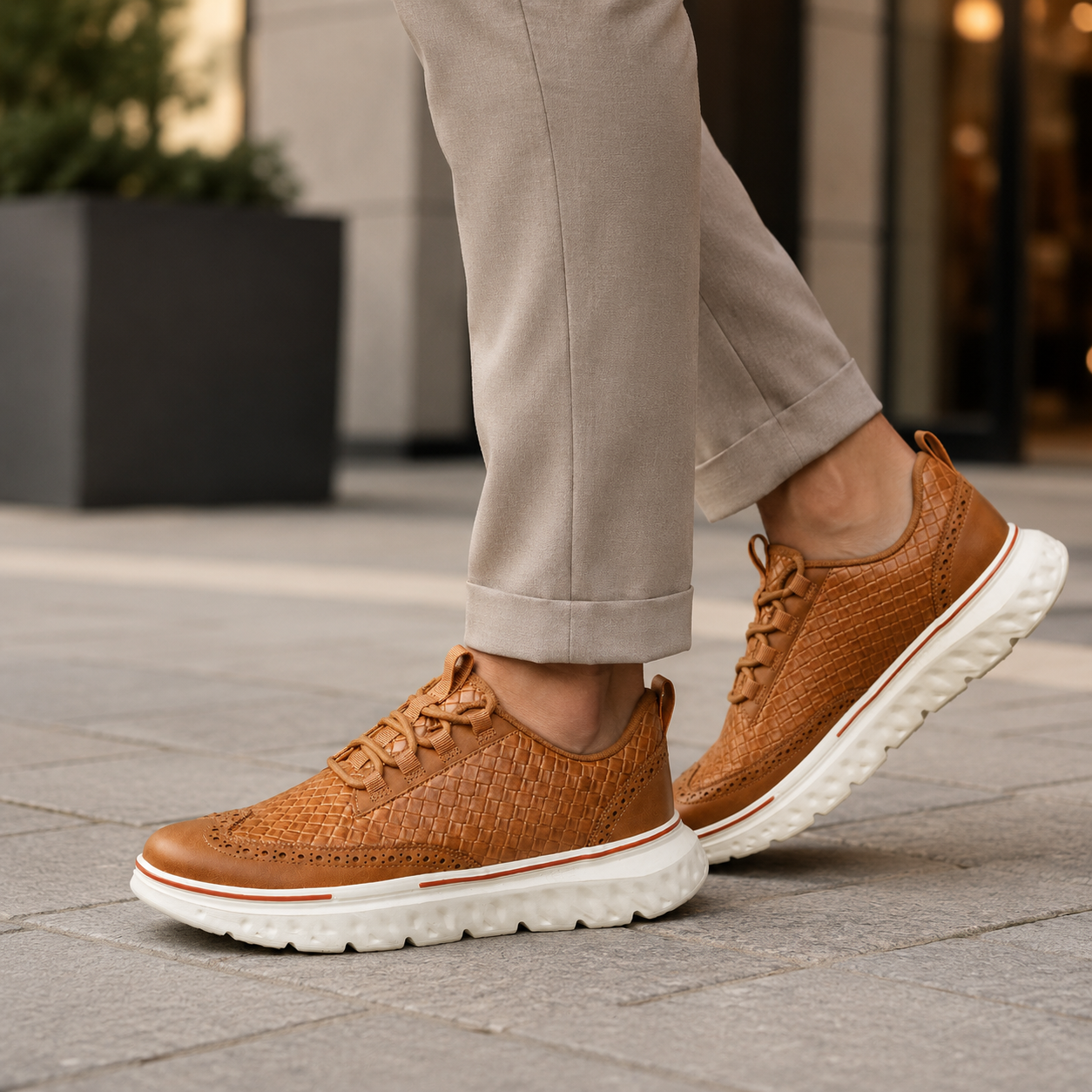 Monaco Leather Sneakers