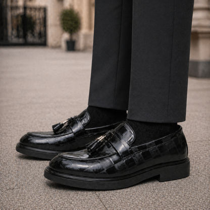 Montrose Leather Tassel Loafers
