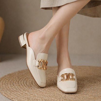 Auremont Leather Mules