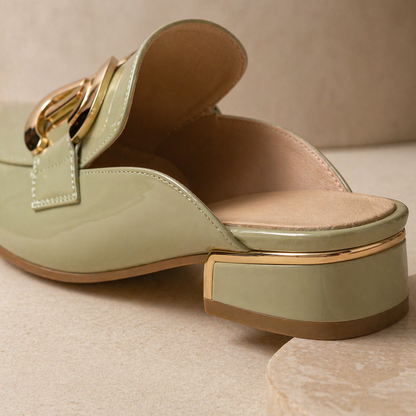 Auremont Leather Mules