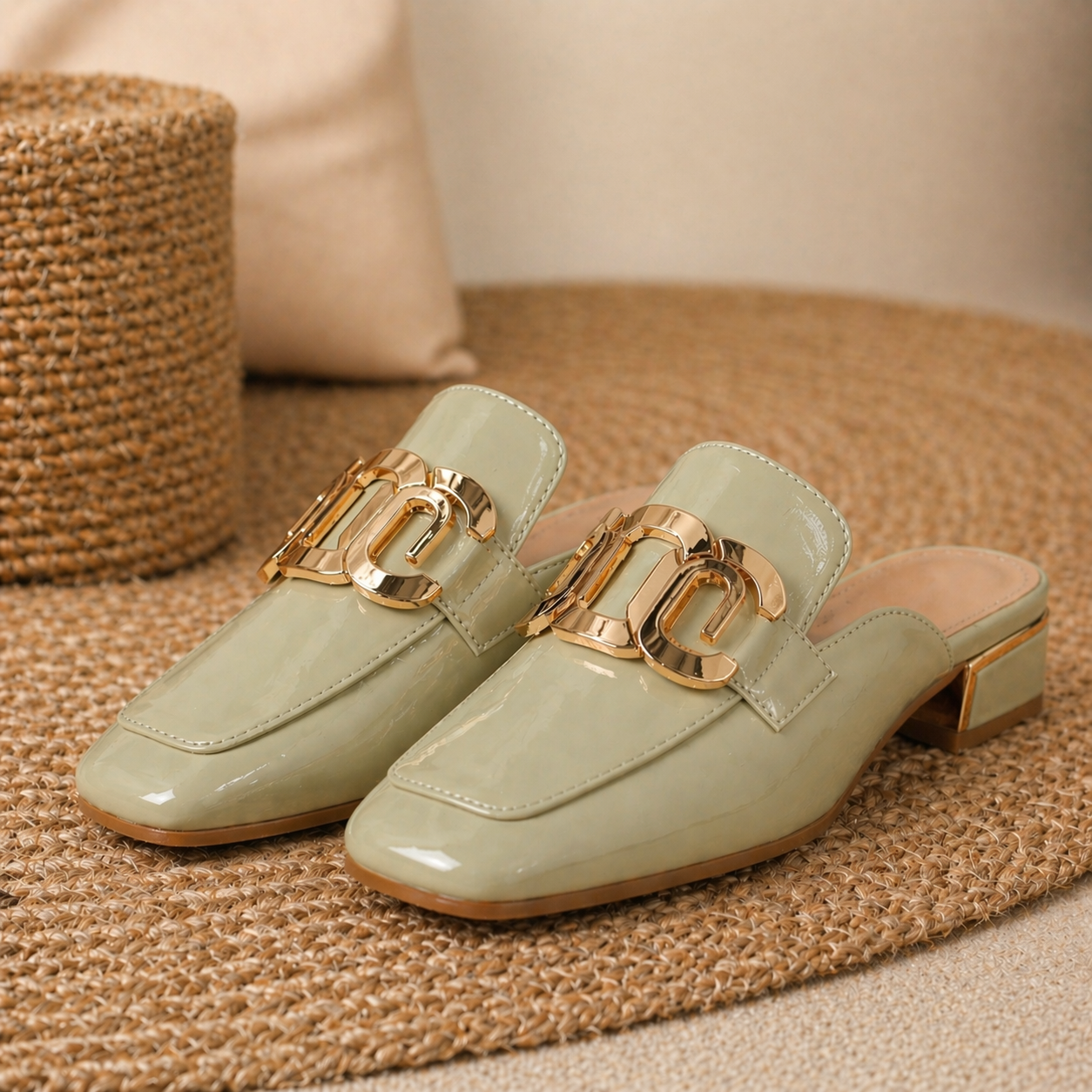 Auremont Leather Mules