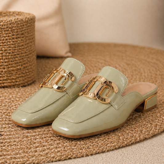 Auremont Leather Mules