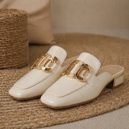 Auremont Leather Mules