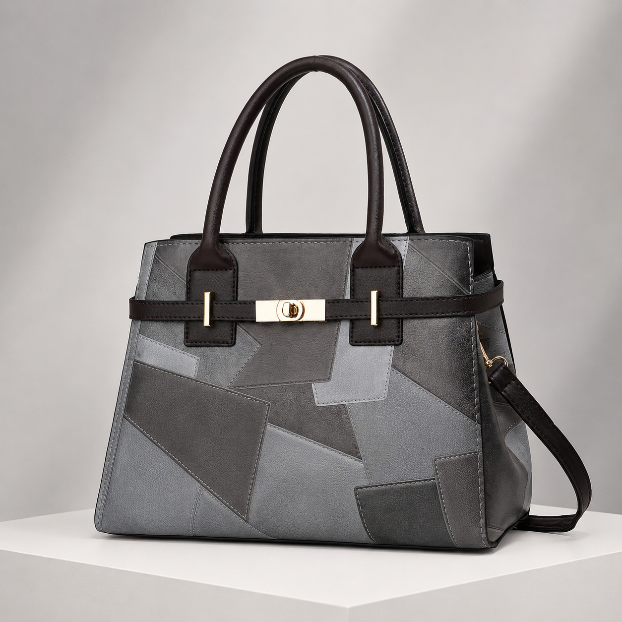 Elise Leather Patchwork Purse