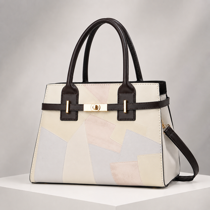 Elise Leather Patchwork Purse