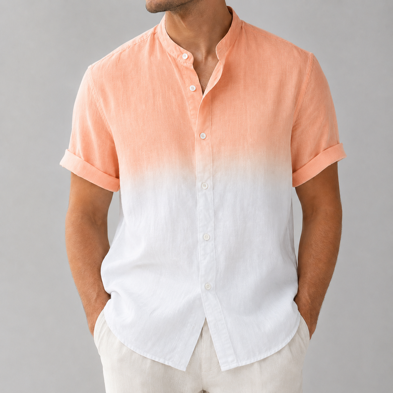 Caspian Linen Button-Up Shirt