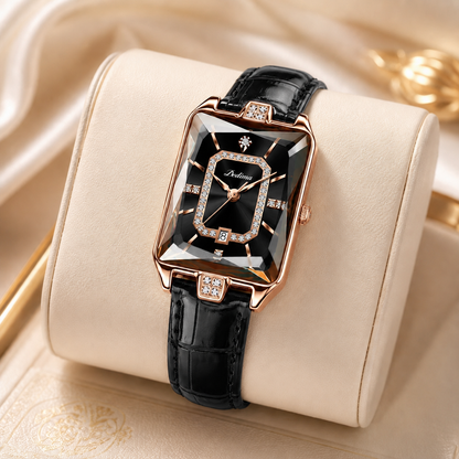 Elara Crystal Dial Watch