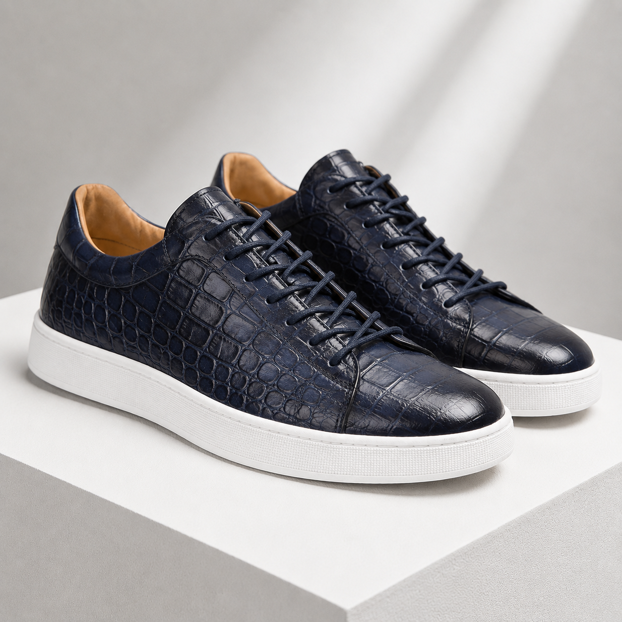 Caspian Genuine Leather Sneakers