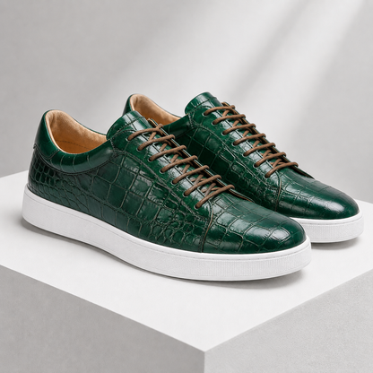Caspian Genuine Leather Sneakers