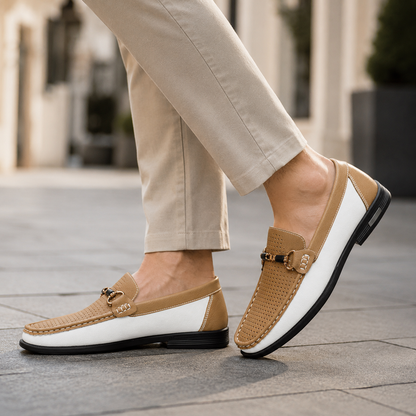 Caspian Genuine Leather Loafers