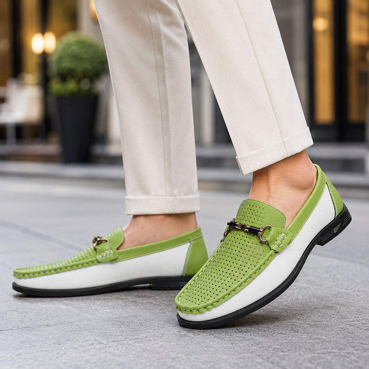 Caspian Genuine Leather Loafers