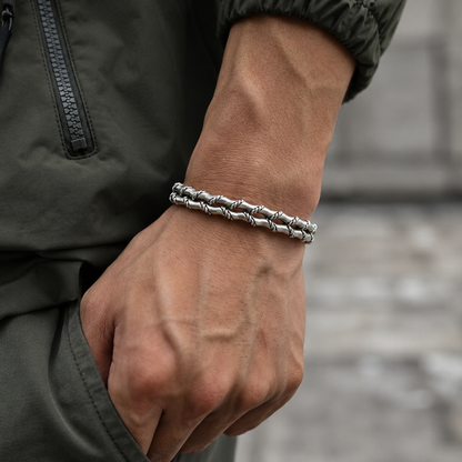 Cavallo Silver Cuff Bracelet