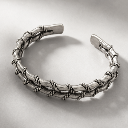 Cavallo Silver Cuff Bracelet