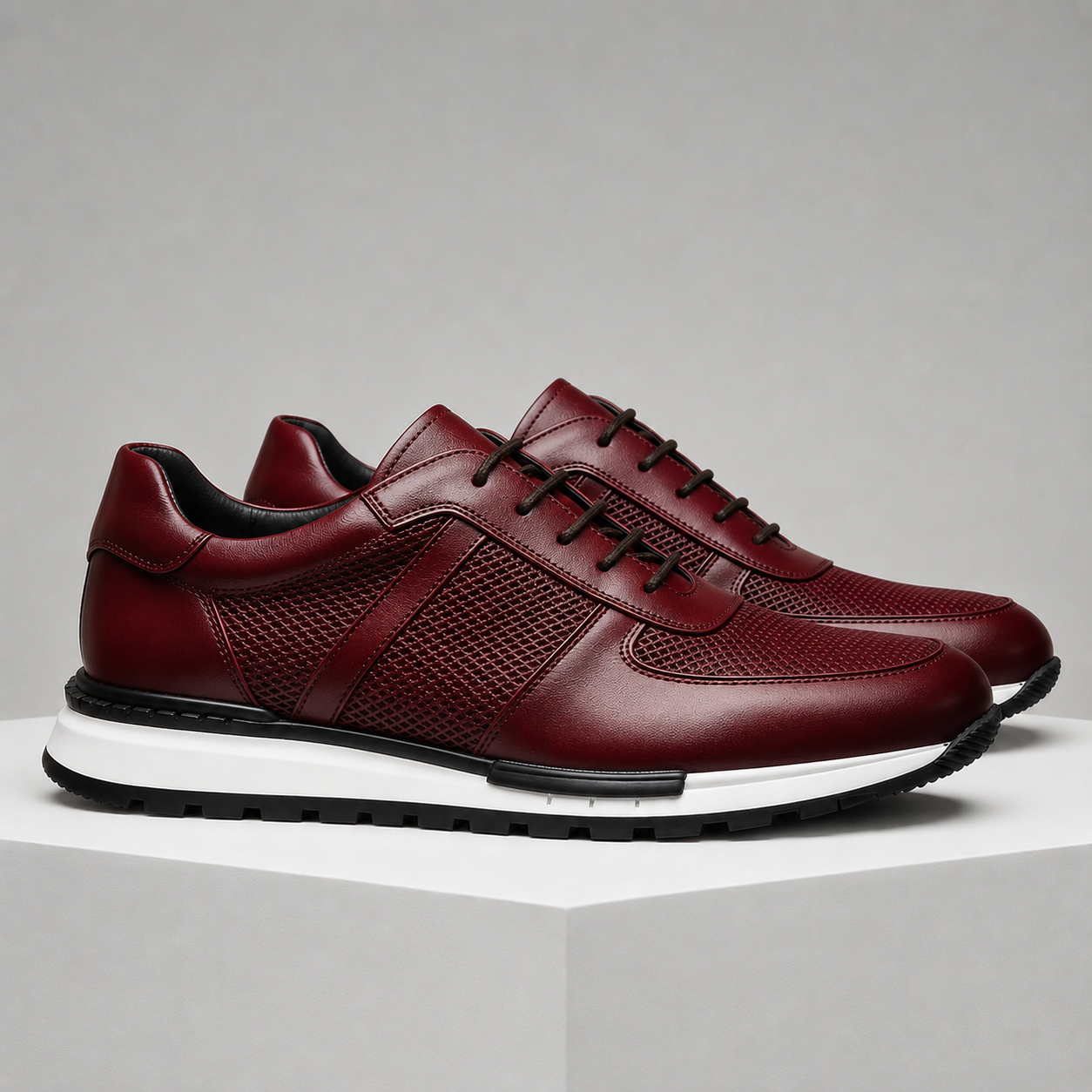 Moretti Genuine Leather Sneakers