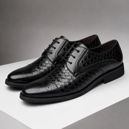 Moretti Leather Oxford Shoes