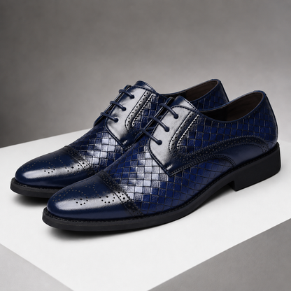 Moretti Leather Oxford Shoes