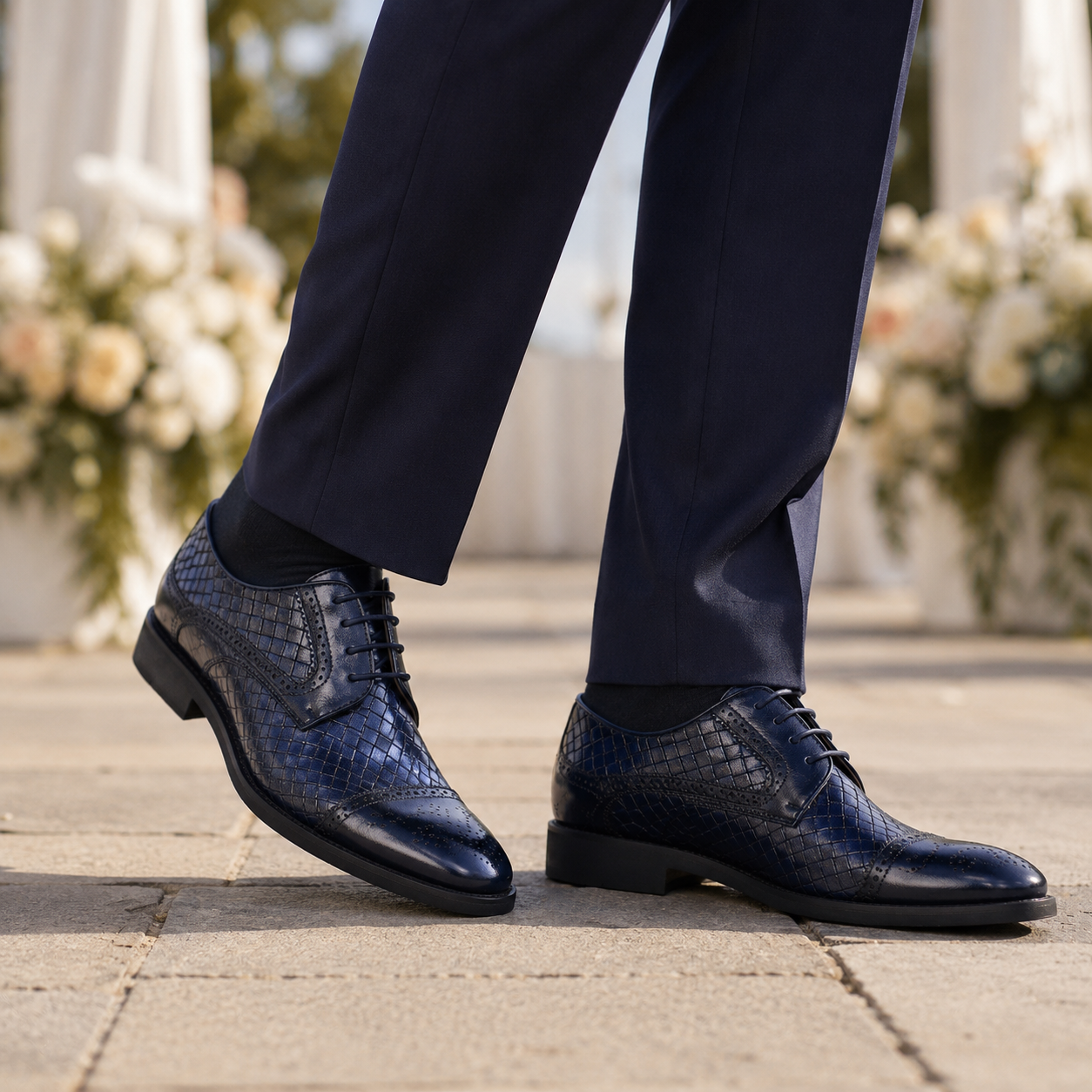 Moretti Leather Oxford Shoes