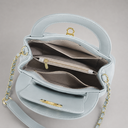 Liora Quilted Leather Handbag