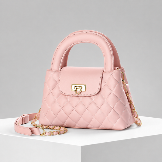 Liora Quilted Leather Handbag