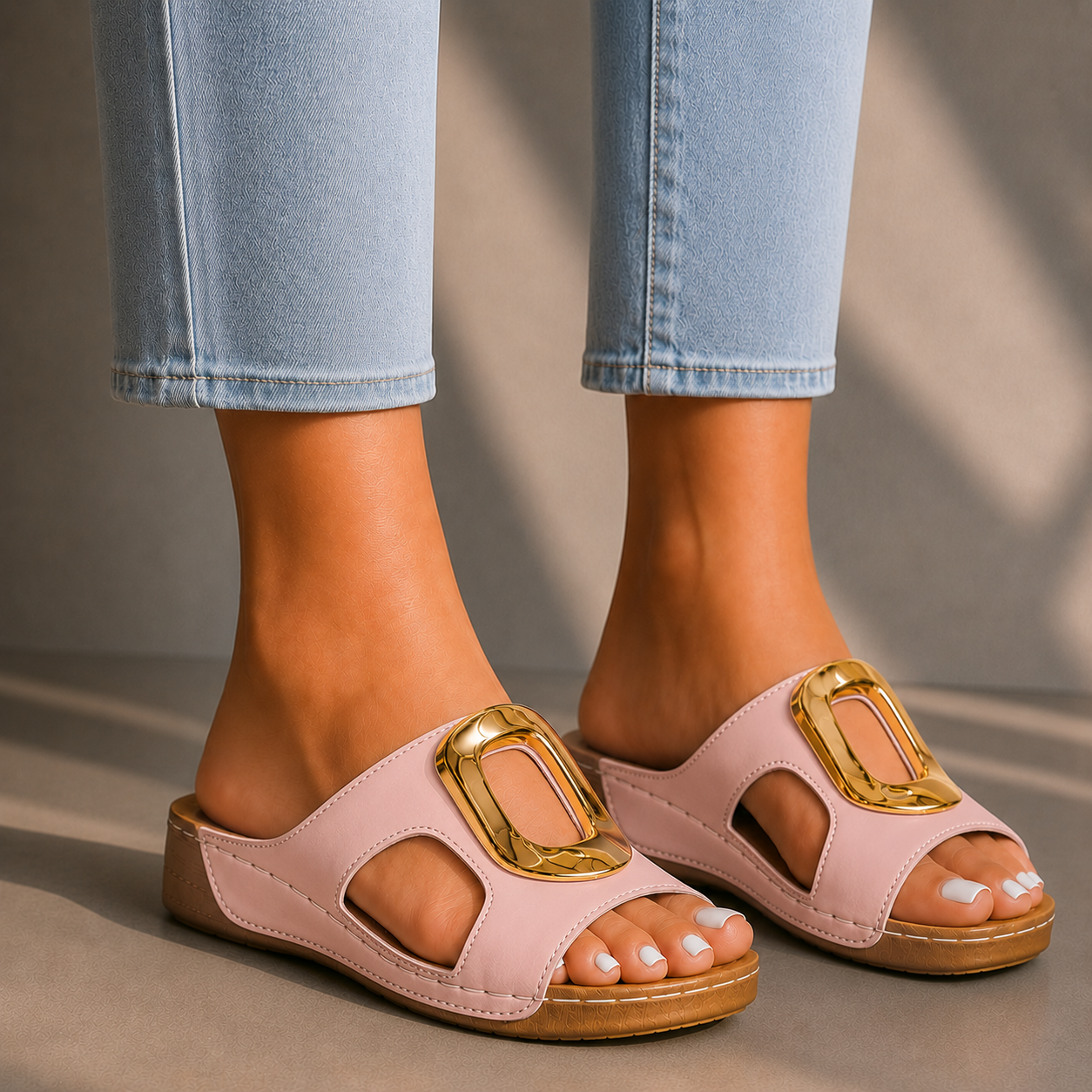 Alessia Leather Sandals