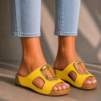 Alessia Leather Sandals