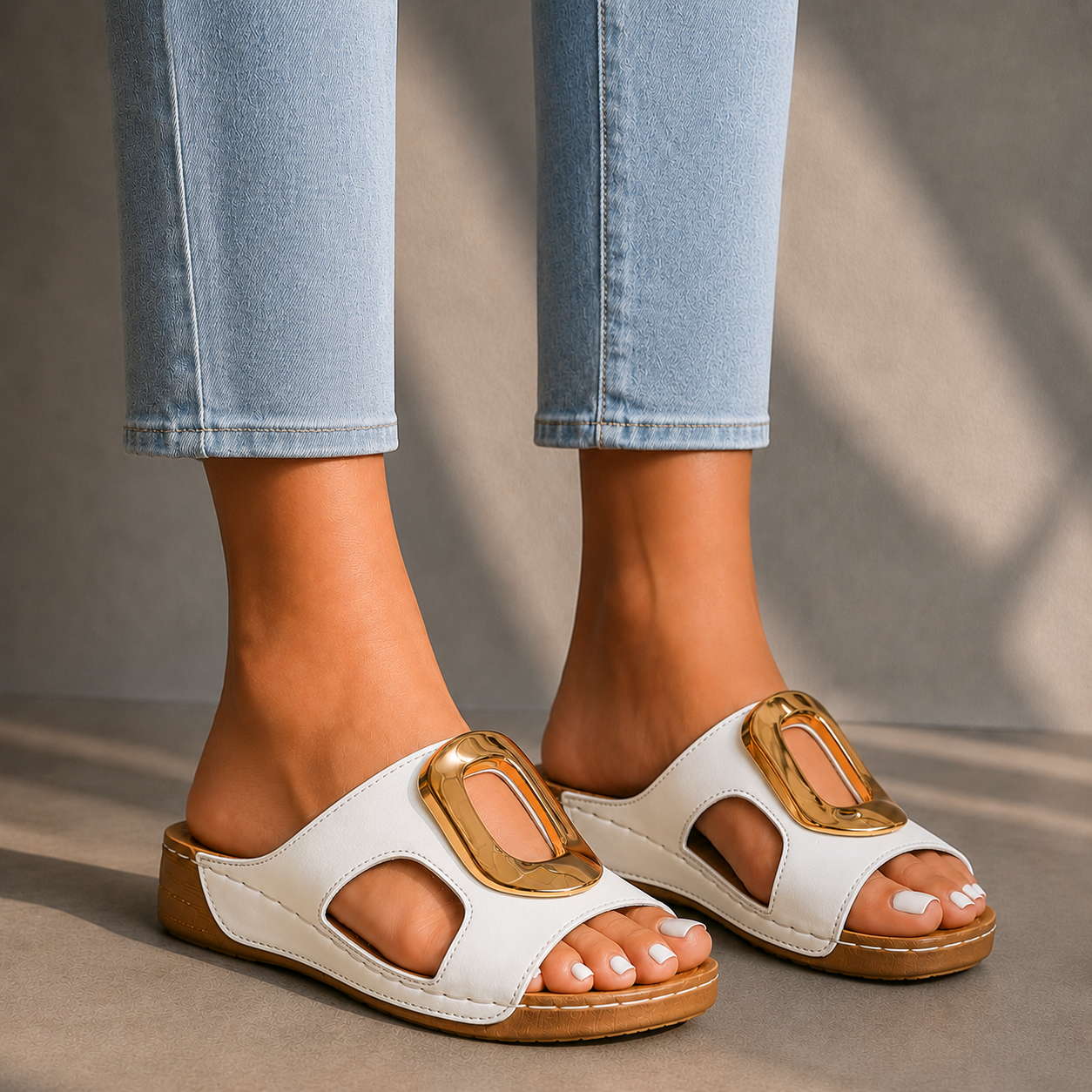 Alessia Leather Sandals