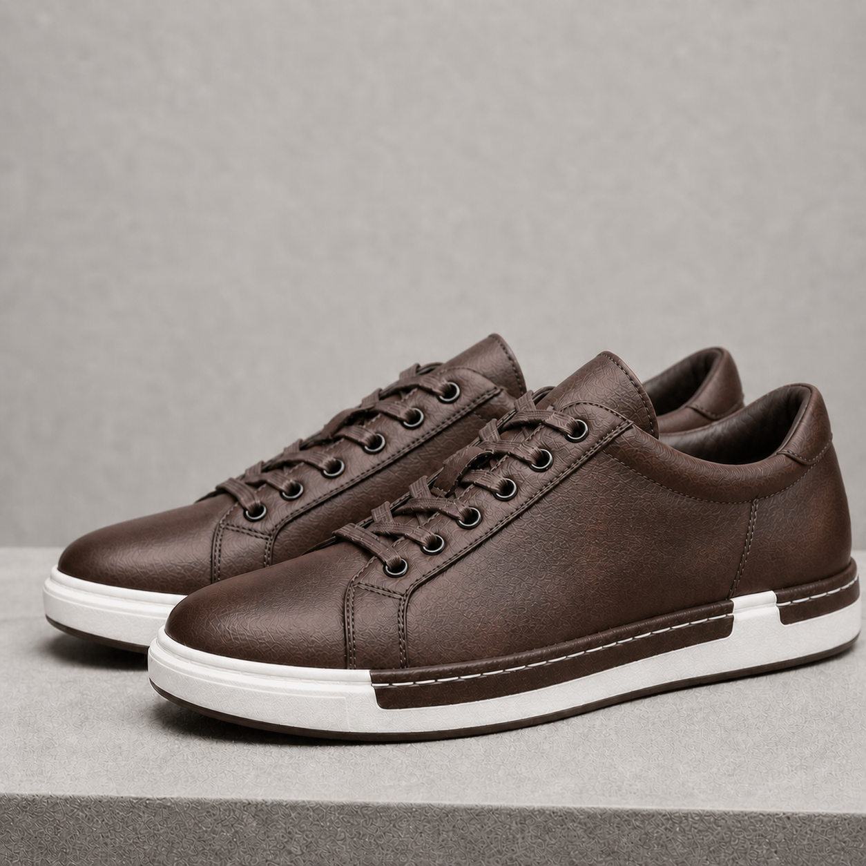 Leonti Leather Sneakers