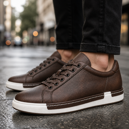 Leonti Leather Sneakers