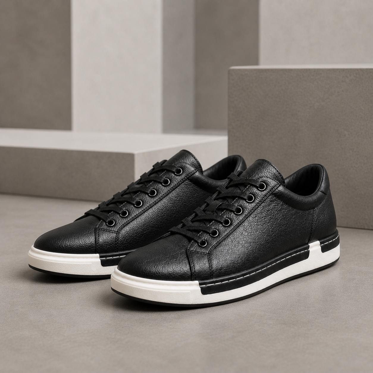 Leonti Leather Sneakers