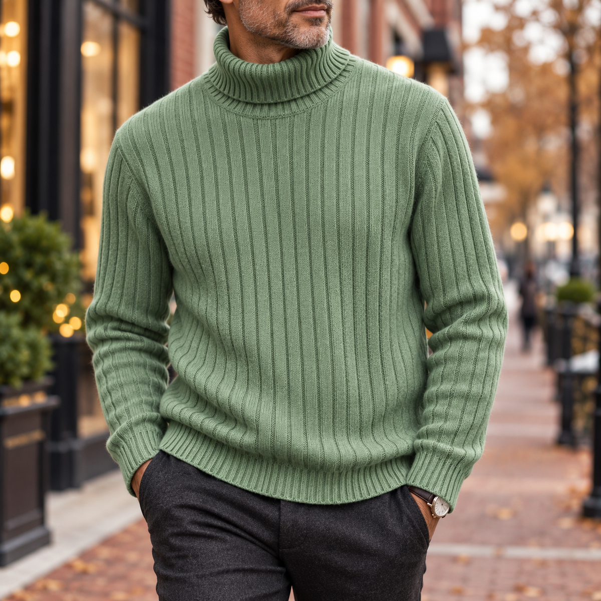 Everett Merino Wool Turtleneck