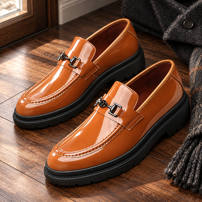 Hayes Leather Lug Sole Loafers