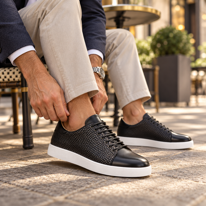 Redford Genuine Leather Sneakers