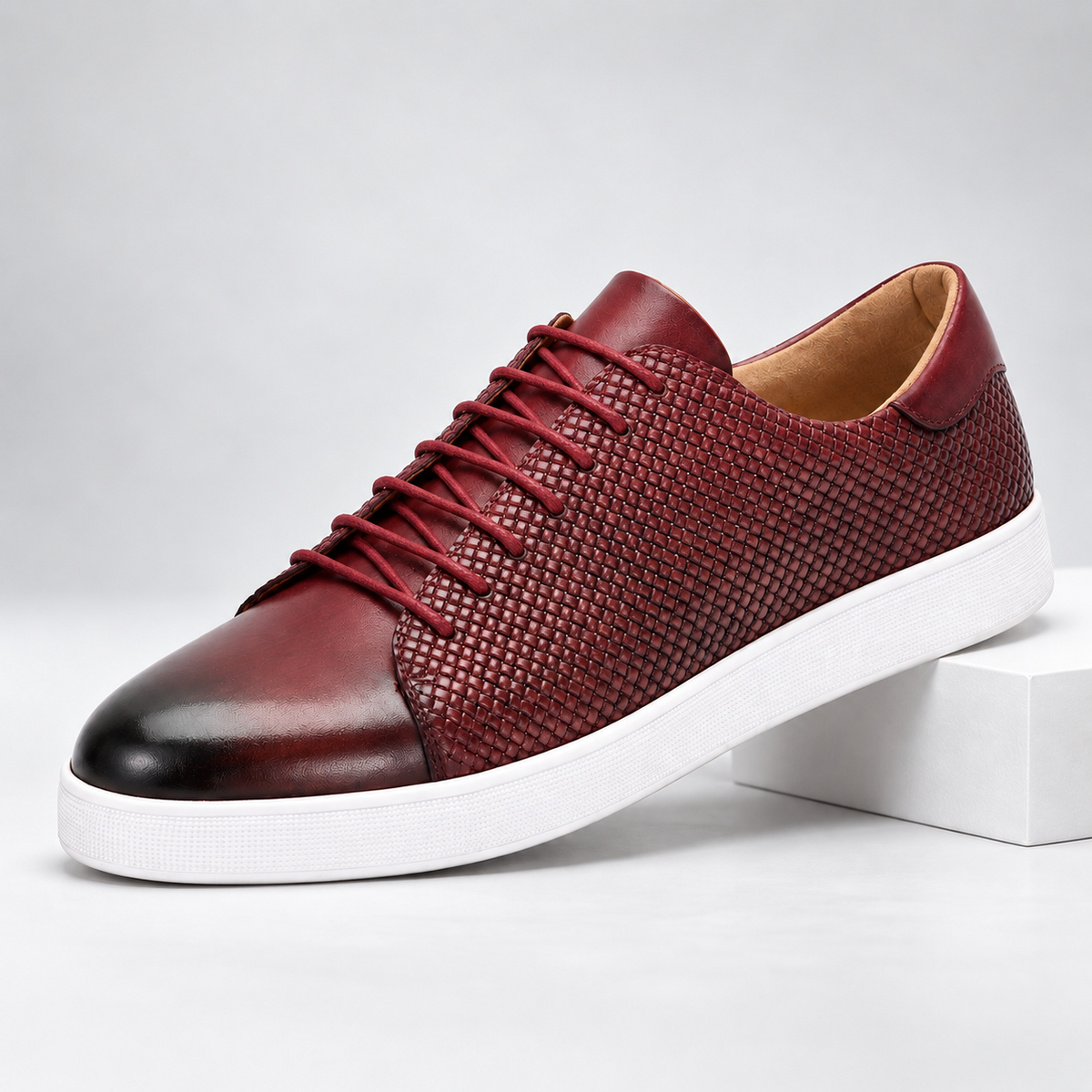 Redford Genuine Leather Sneakers
