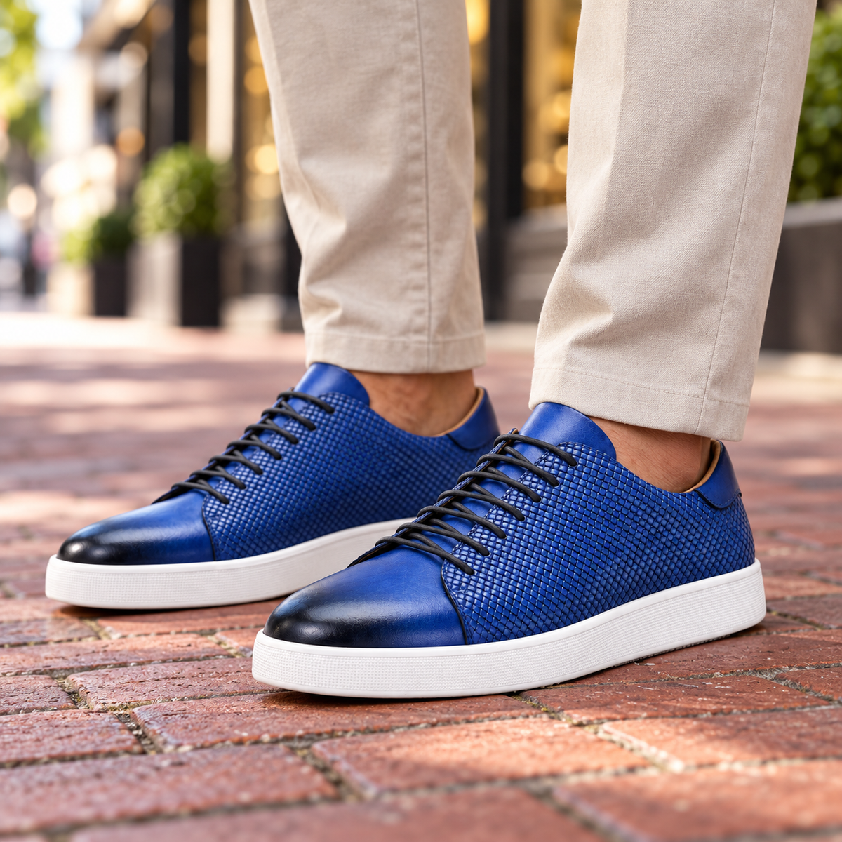 Redford Genuine Leather Sneakers