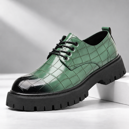 Hayes Leather Lug Sole Shoes