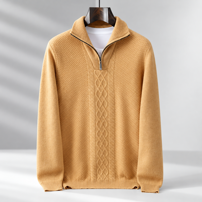Everett Merino Wool Quarter Zip