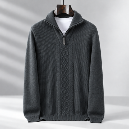 Everett Merino Wool Quarter Zip