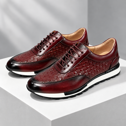 Calder Genuine Leather Sneakers