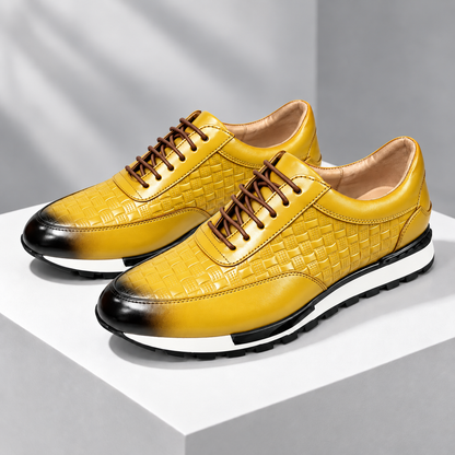 Calder Genuine Leather Sneakers