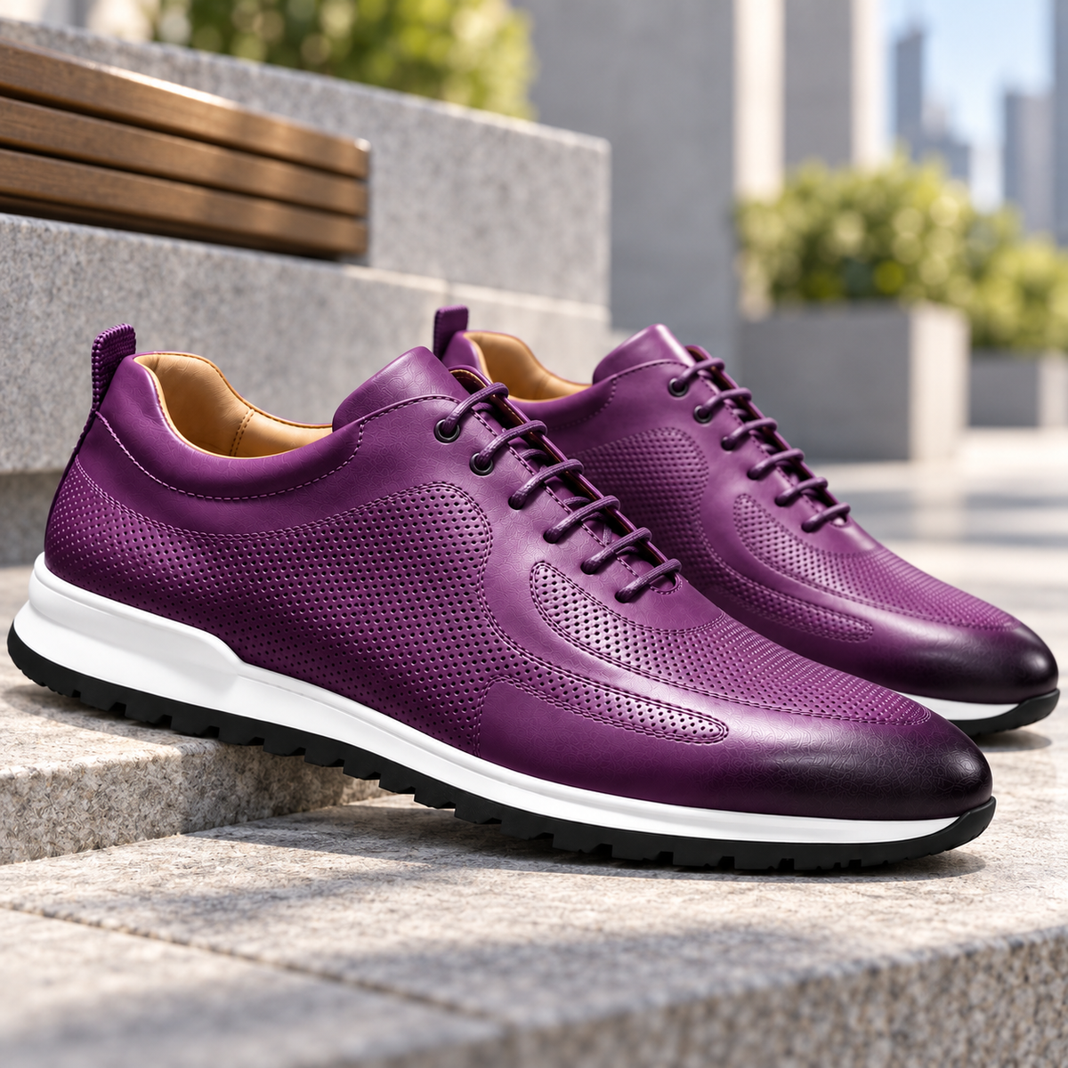 Hayes Genuine Leather Sneakers