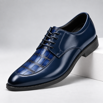 Hayes Leather Croc Shoes