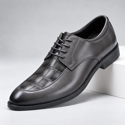 Hayes Leather Croc Shoes