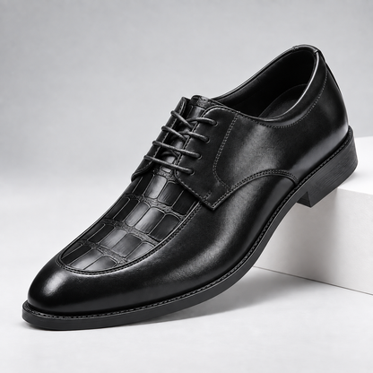 Hayes Leather Croc Shoes