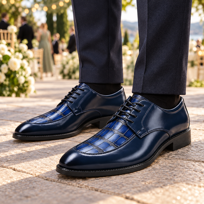 Hayes Leather Croc Shoes