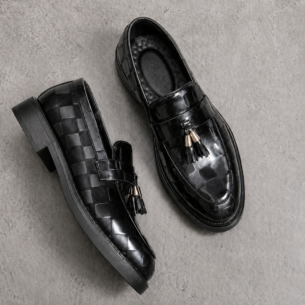 Montrose Leather Tassel Loafers