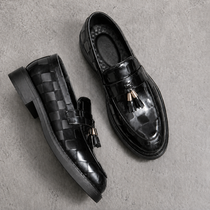 Montrose Leather Tassel Loafers