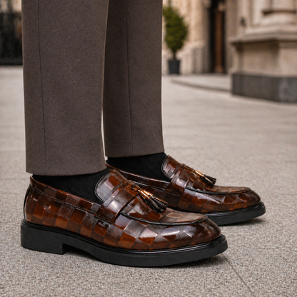 Montrose Leather Tassel Loafers