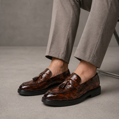 Montrose Leather Tassel Loafers